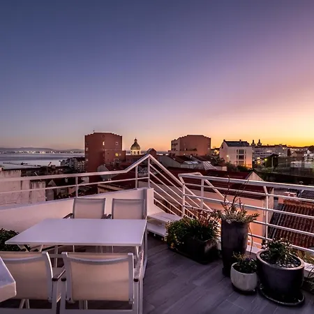 דירה T1 Oasis With Amazing Terrace